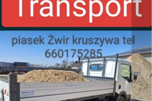 Transport piasku budowlany płukany kopany Rzeszów tel 660175285